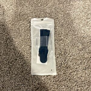 Silicone Watch Band in Dark Blue